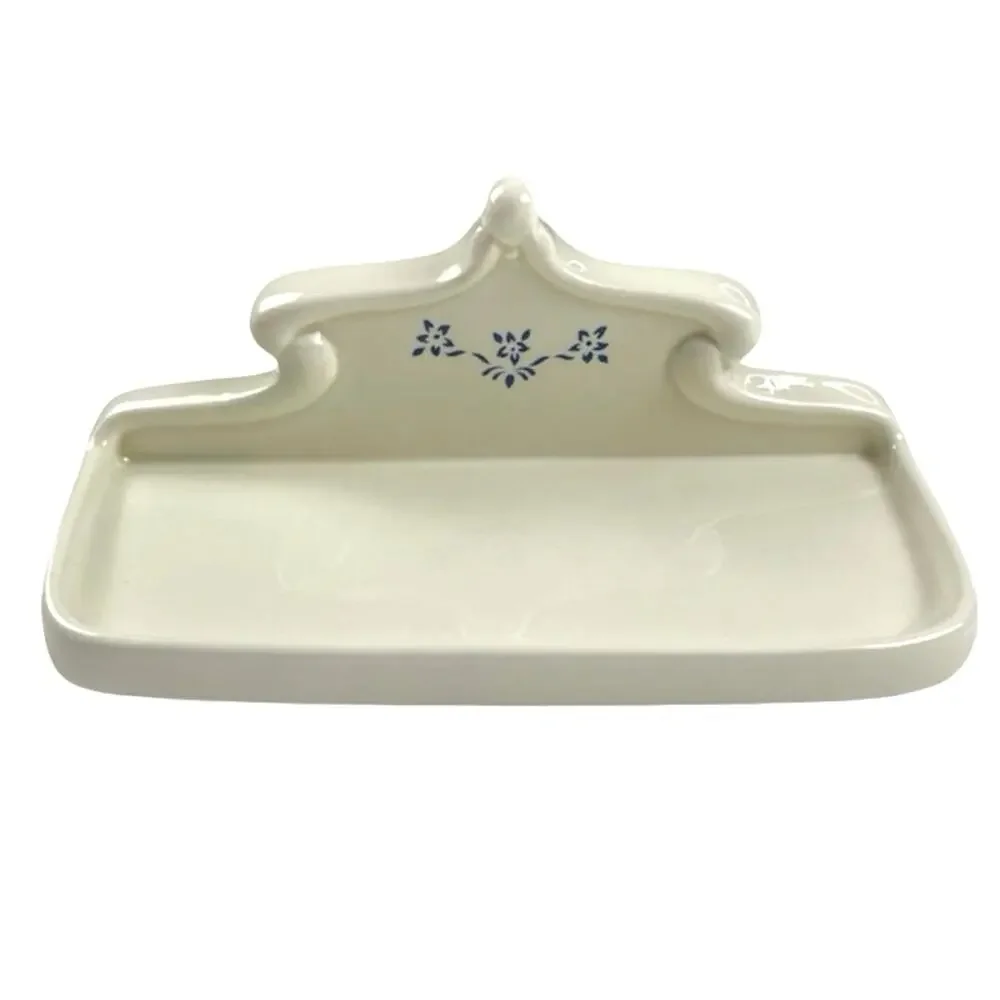 Crowning Touch Collection Ceramic kitchen Bathroom Tray hanging Dish